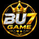 BU7 Game Logo – HD Golden Crown and Silver BU7 Gaming Emblem on a Black Background